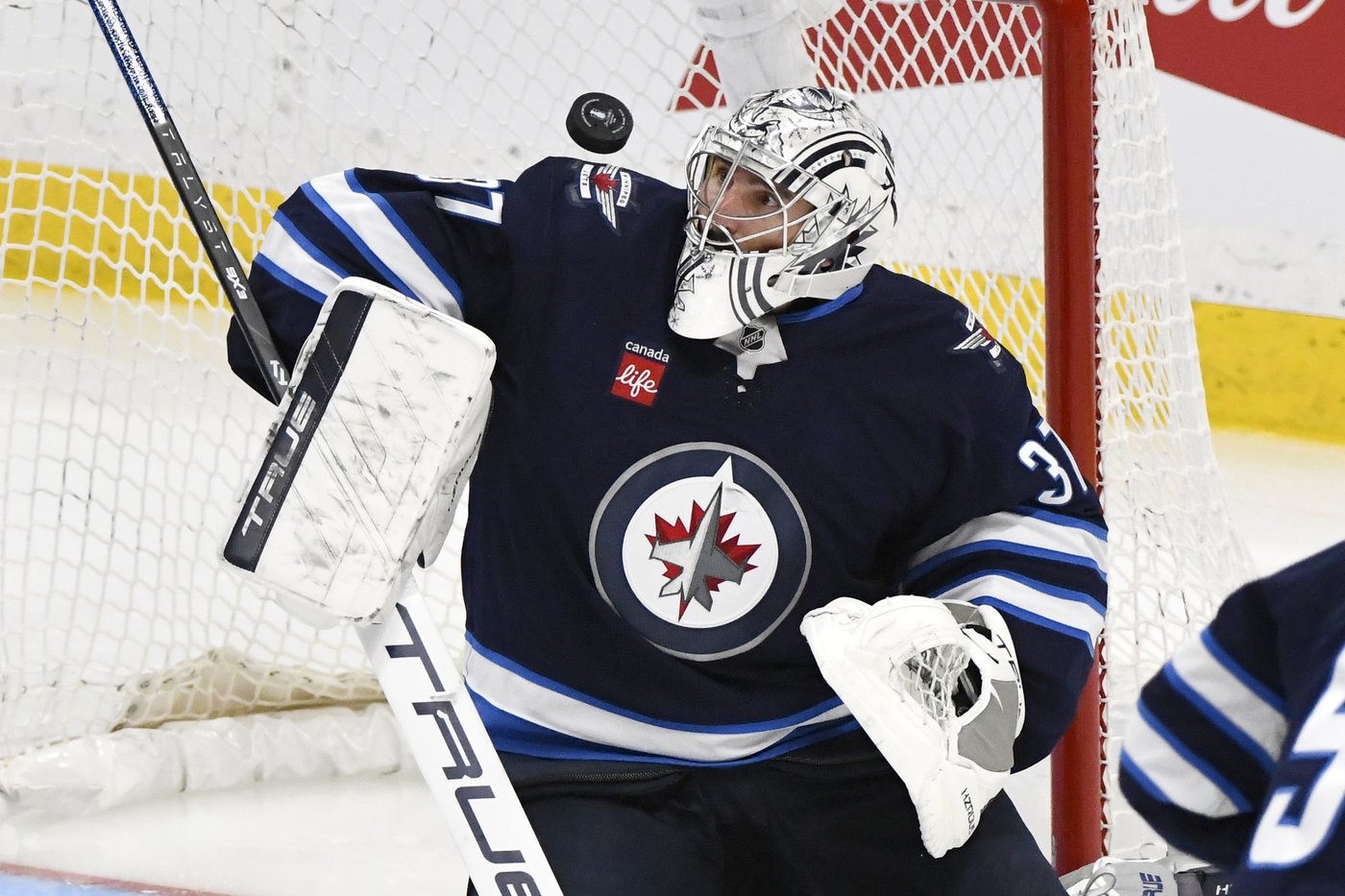 Jets goalie Connor Hellebuyck looks back at stellar season, playoff disappointment | iNFOnews.ca Jets goalie Connor Hellebuyck looks back at stellar season, playoff disappointment | iNFOnews.ca