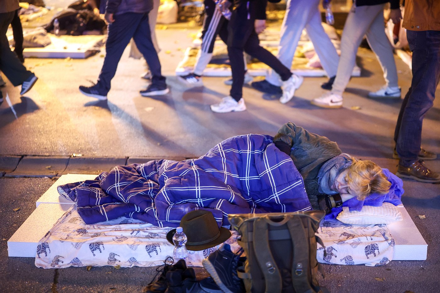 Serbia youth lead thousands on march for weekend rally marking canopy collapse last year, in photos | iNFOnews.ca
