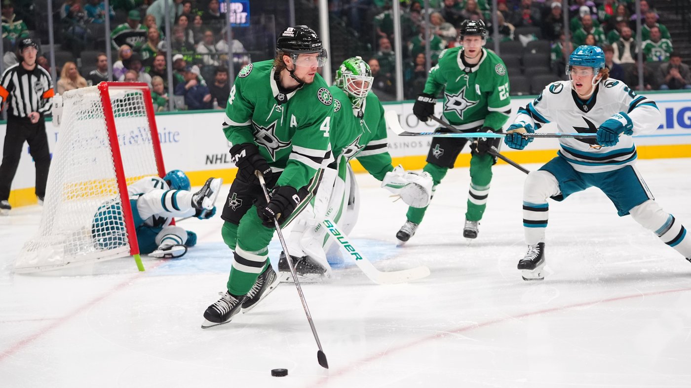 Rantanen has goal and 2 assists as Stars beat Sharks 4-1 to extend point streak to nine games | iNFOnews.ca