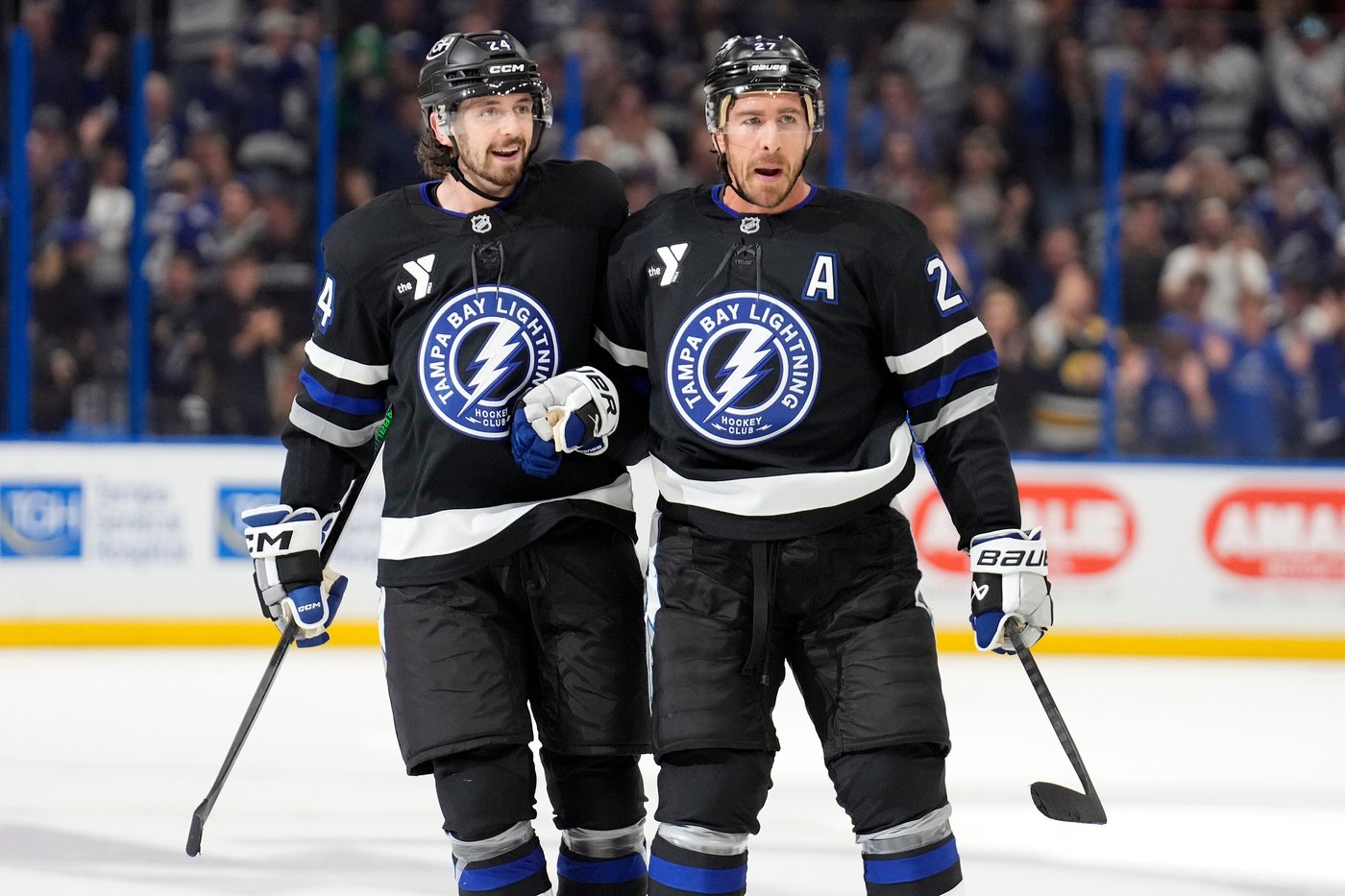 Connor Brown scores 2 goals as Devils beat Lightning 5-3 for 1st win | iNFOnews.ca
