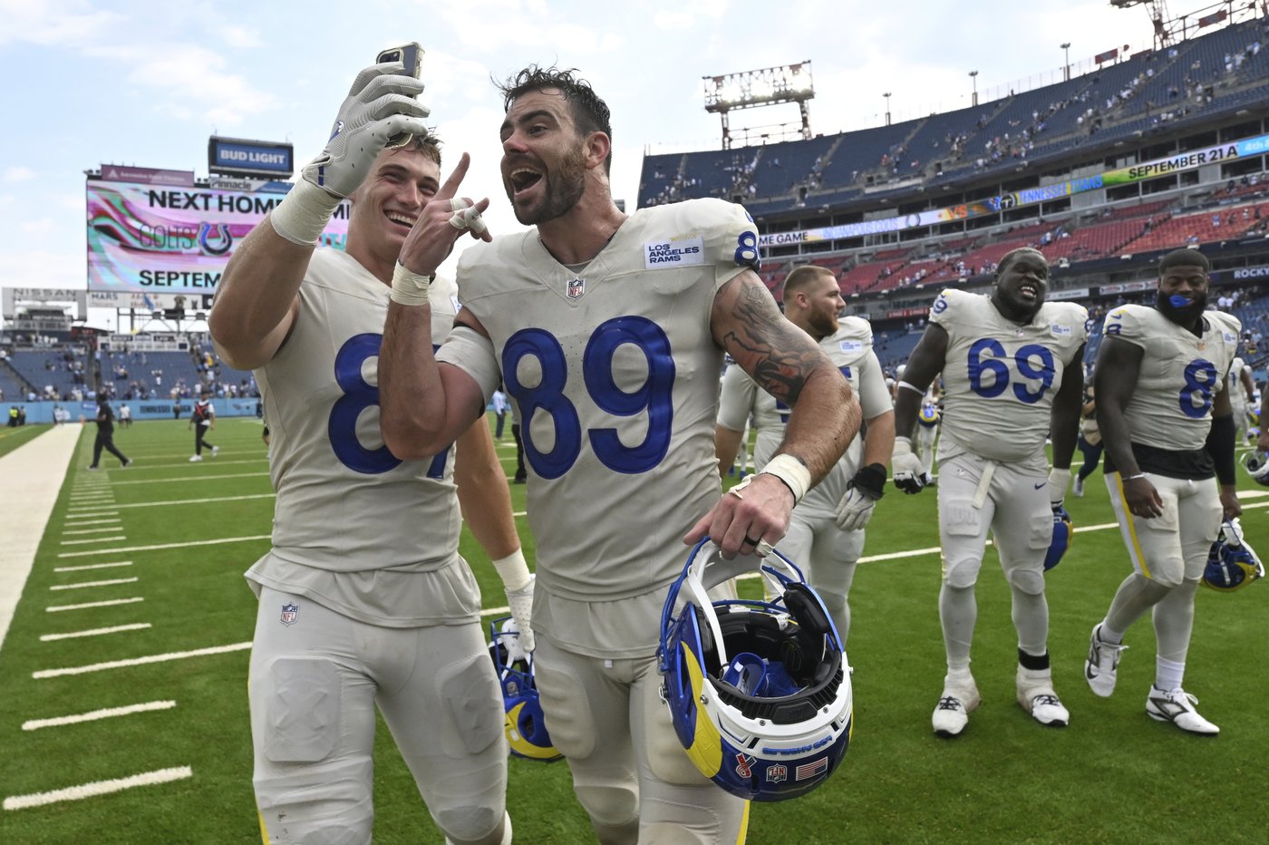 Matthew Stafford throws 2 TDs as Rams spoil home opener for Titans and Cam Ward | iNFOnews.ca Matthew Stafford throws 2 TDs as Rams spoil home opener for Titans and Cam Ward | iNFOnews.ca