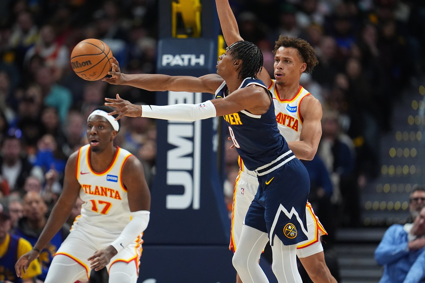 Dyson Daniels has a triple-double and Hawks use big fourth quarter to beat Nuggets 110-87 | iNFOnews.ca