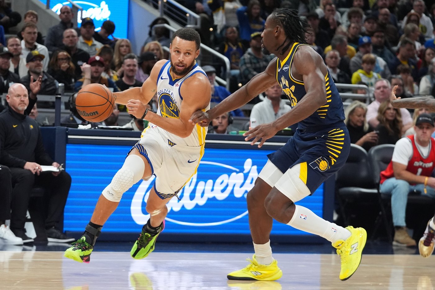 Pacers snap season-opening 5-game losing streak with a 114-109 win over the Warriors | iNFOnews.ca Pacers snap season-opening 5-game losing streak with a 114-109 win over the Warriors | iNFOnews.ca