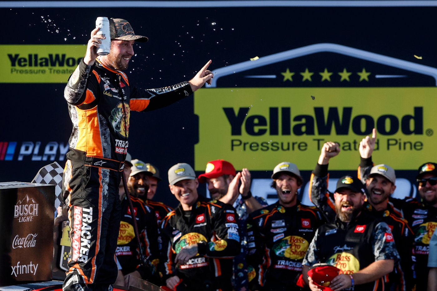 Briscoe gives Joe Gibbs Racing 2nd spot in NASCAR's championship finale with OT win at Talladega | iNFOnews.ca Briscoe gives Joe Gibbs Racing 2nd spot in NASCAR's championship finale with OT win at Talladega | iNFOnews.ca