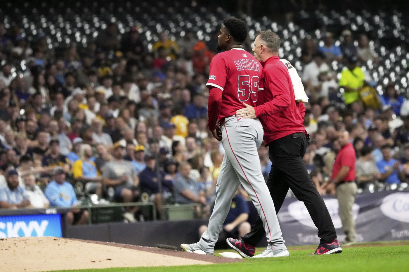 Rested Woodruff has solid start and Perkins drives in 5 to lead Brewers over Angels 9-2 | iNFOnews.ca Rested Woodruff has solid start and Perkins drives in 5 to lead Brewers over Angels 9-2 | iNFOnews.ca