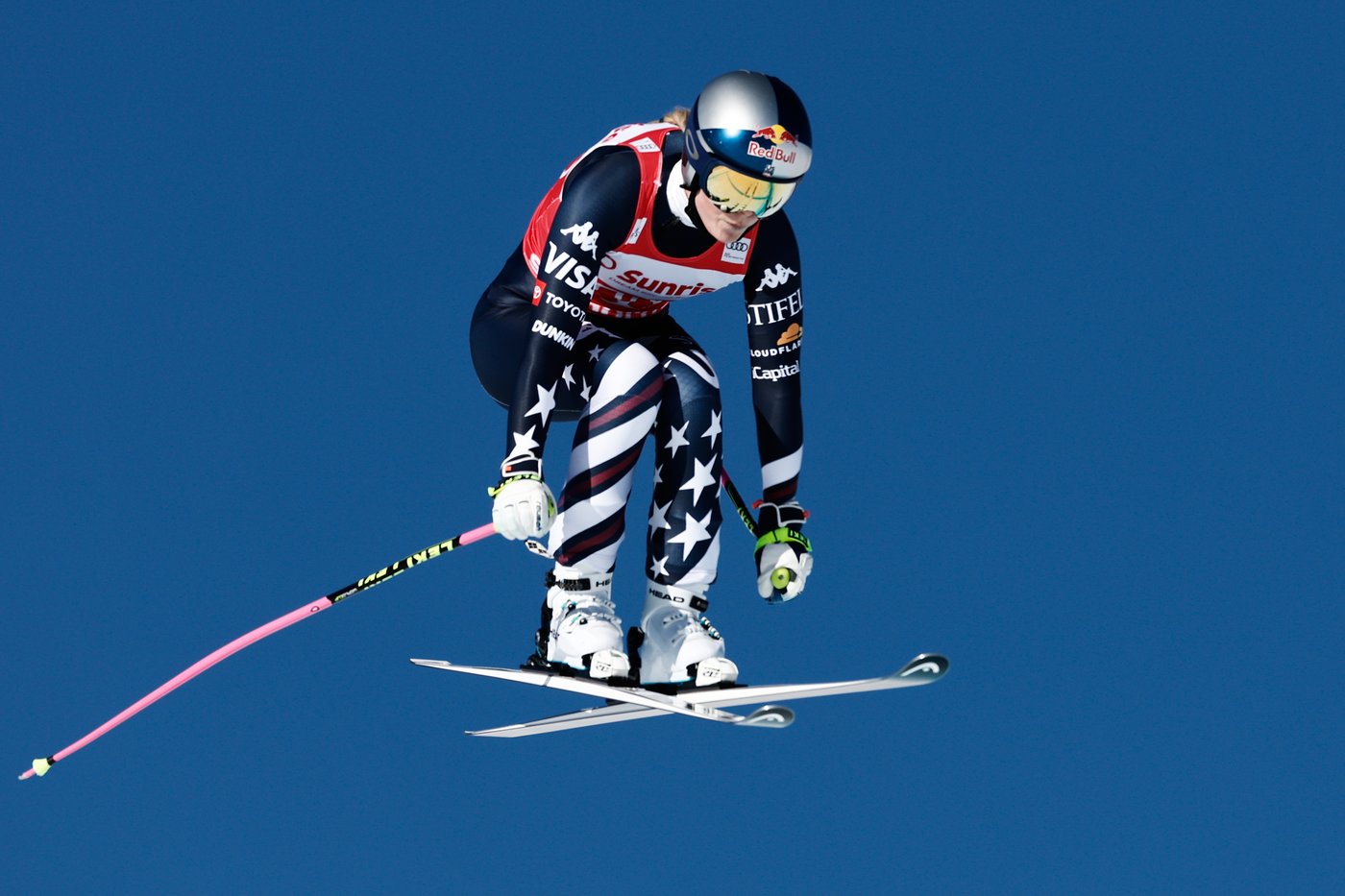 Lindsey Vonn places 2nd in a World Cup downhill a day after becoming oldest winner at age 41 | iNFOnews.ca