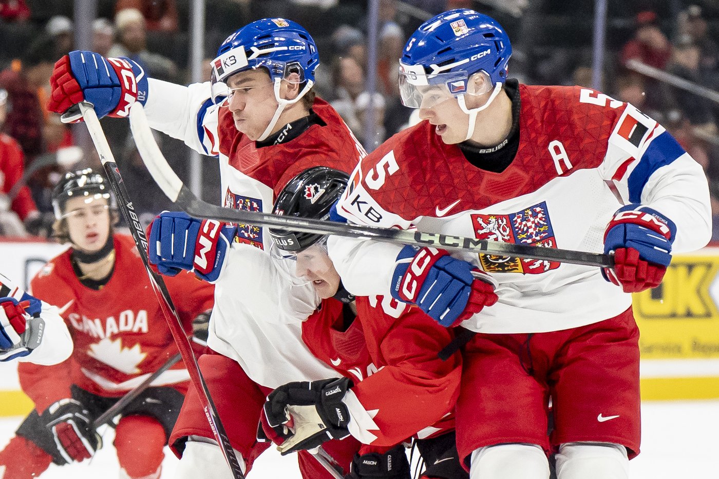 Photo Gallery: Canada falls to Czechia again at world juniors | iNFOnews.ca