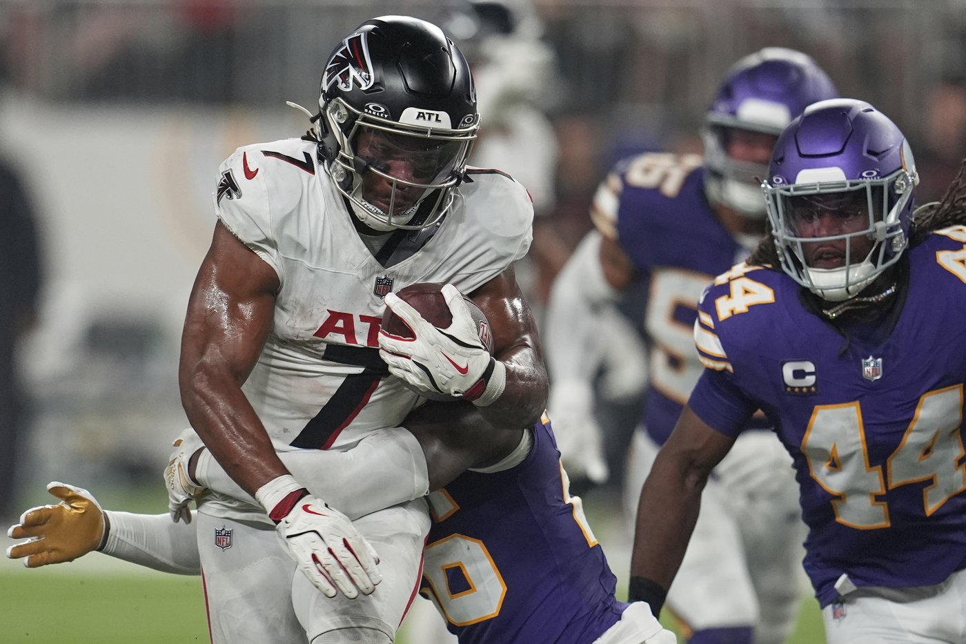 Falcons trample J.J. McCarthy and the Vikings 22-6 behind Bijan Robinson's running, dominant defense | iNFOnews.ca Falcons trample J.J. McCarthy and the Vikings 22-6 behind Bijan Robinson's running, dominant defense | iNFOnews.ca