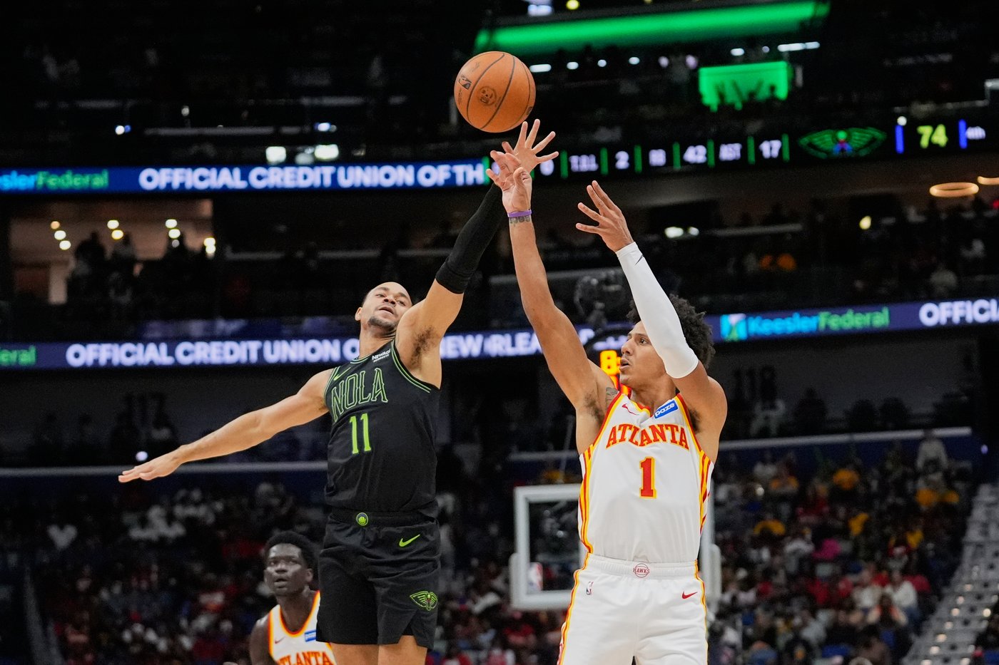 Porzingis scores 29 as Hawks win 115-98 to hand Pelicans their 9th straight loss | iNFOnews.ca