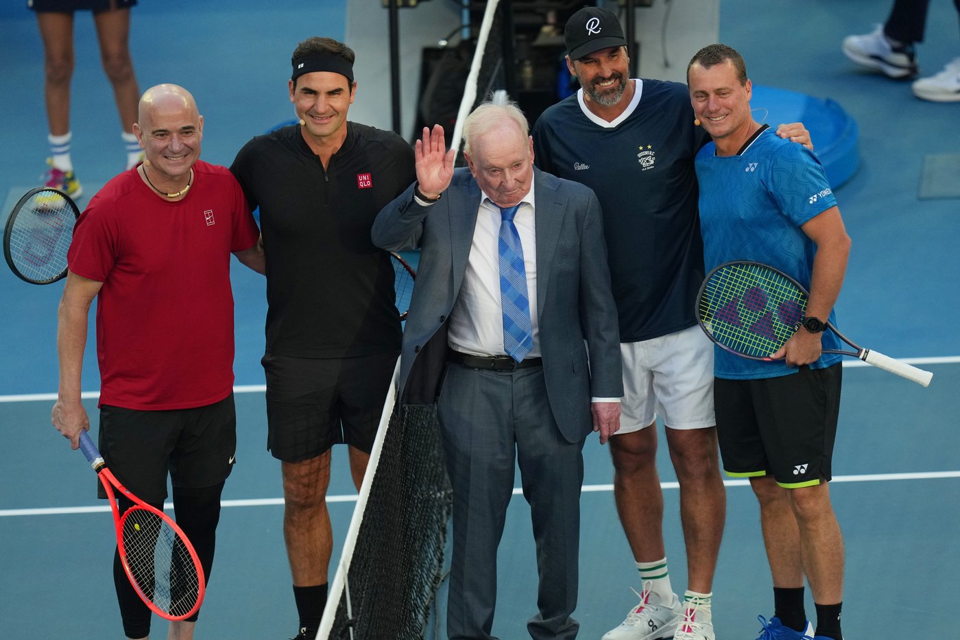Roger Federer steals the show at Australian Open's first formal opening ceremony | iNFOnews.ca