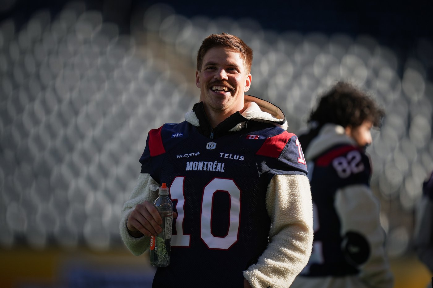 Photo Gallery: Roughriders and Alouettes Walkthrough Stadium Pre-Grey Cup | iNFOnews.ca