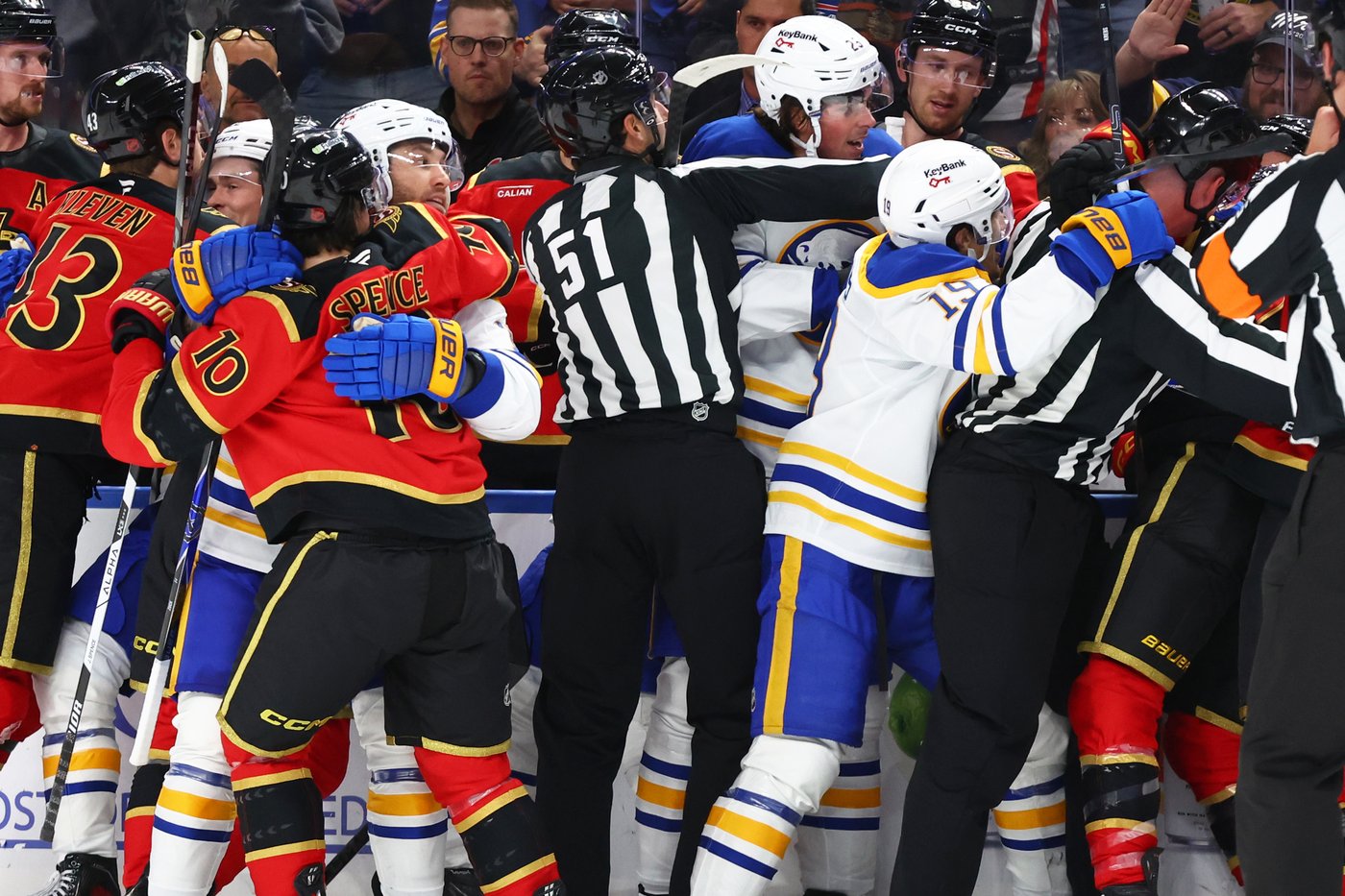 Sabres beat the Senators 8-4 for their first victory of the season. | iNFOnews.ca Sabres beat the Senators 8-4 for their first victory of the season. | iNFOnews.ca