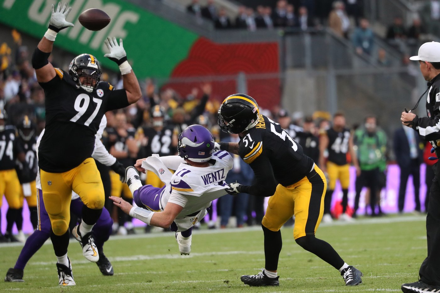 Steelers hold on for 24-21 win over Vikings in NFL's first regular-season game in Ireland | iNFOnews.ca
