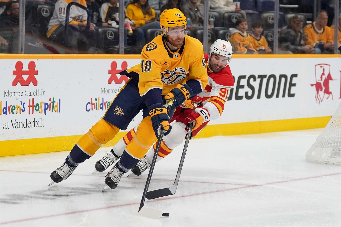 Michael Bunting leads the Nashville Predators past the Calgary Flames 4-2 | iNFOnews.ca