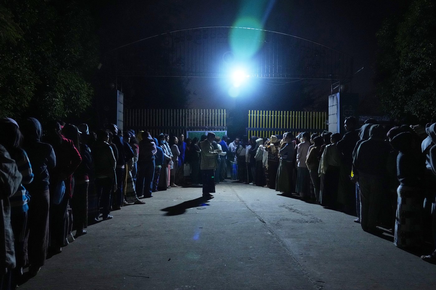 Photos show Myanmar holding its first election since the military seized power | iNFOnews.ca