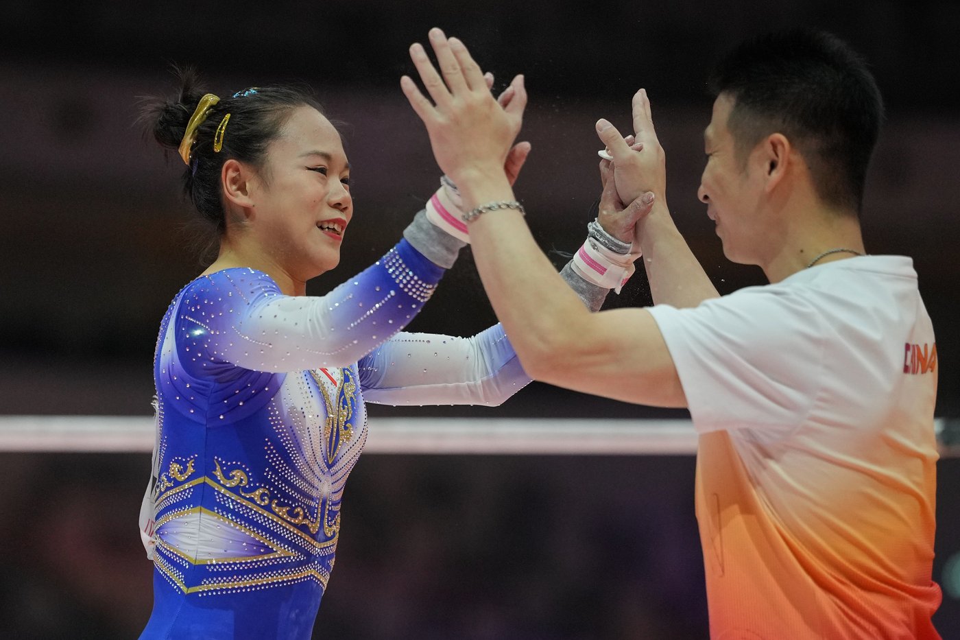 Angelina Melnikova caps return by edging Leanne Wong for gold at the world gymnastics championships | iNFOnews.ca Angelina Melnikova caps return by edging Leanne Wong for gold at the world gymnastics championships | iNFOnews.ca
