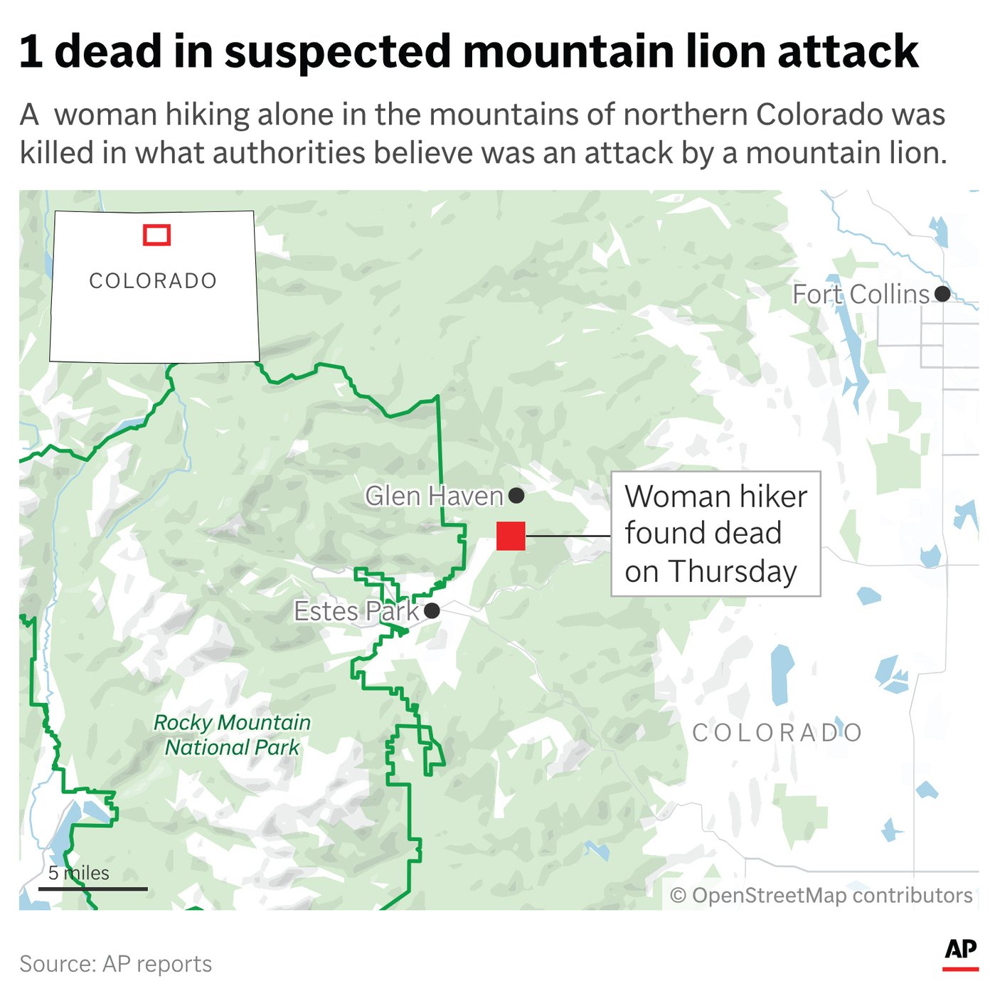 Man fought off a mountain lion weeks before a suspected fatal Colorado attack | iNFOnews.ca Man fought off a mountain lion weeks before a suspected fatal Colorado attack | iNFOnews.ca