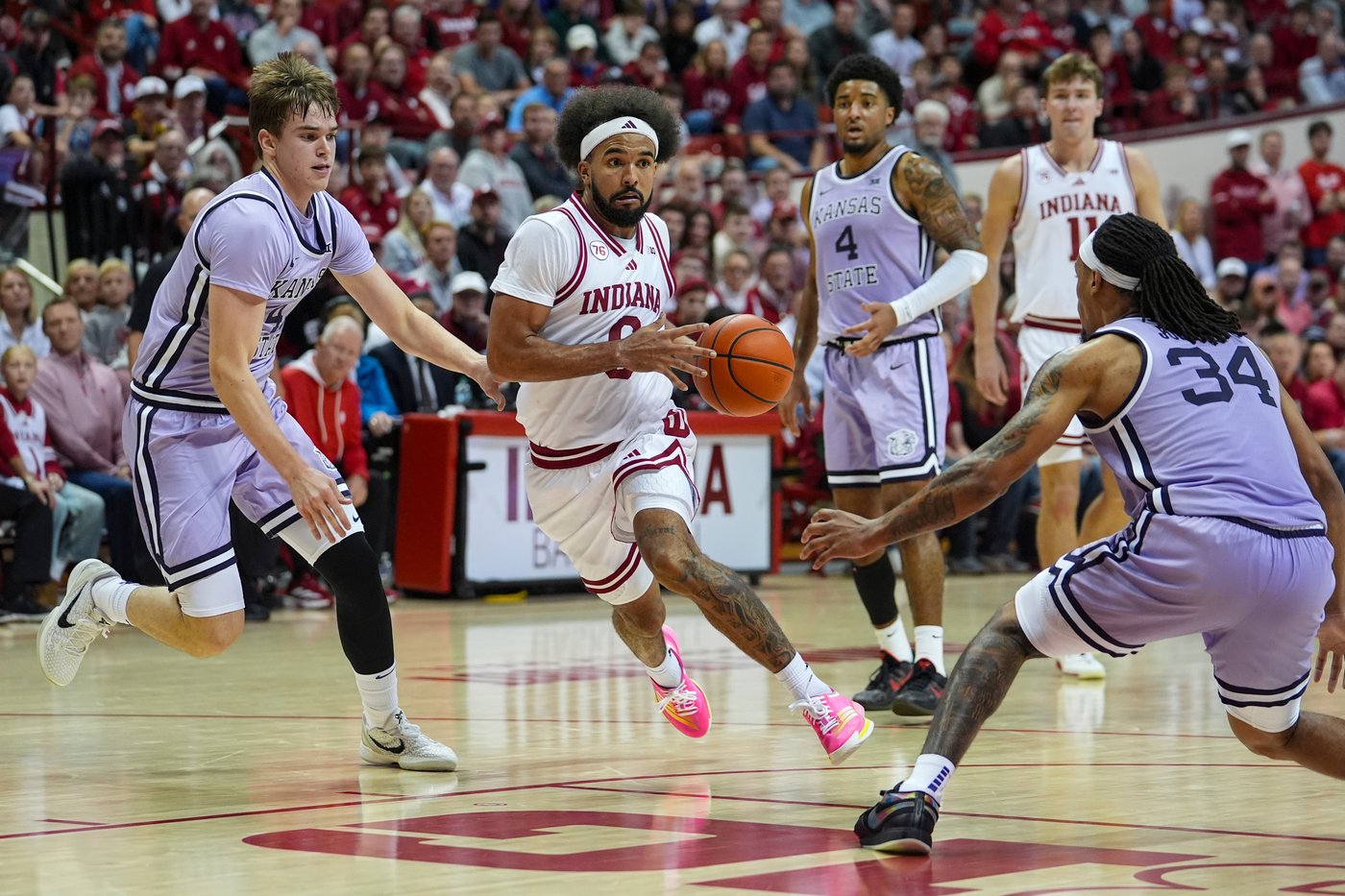 No. 25 Indiana clamps down on Kansas State 86-69 | iNFOnews.ca No. 25 Indiana clamps down on Kansas State 86-69 | iNFOnews.ca
