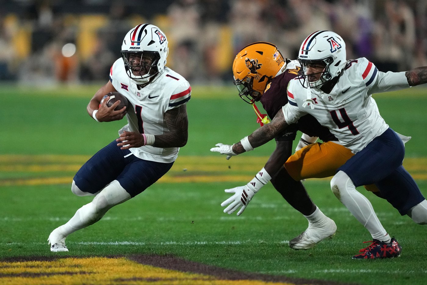 Arizona forces 5 turnovers, spoils rival Arizona State's Big 12 repeat title hopes with 23-7 win | iNFOnews.ca