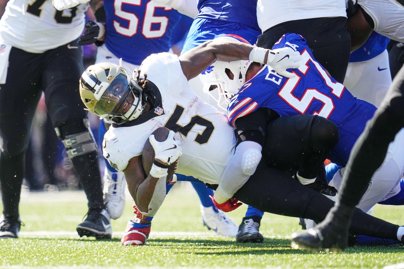 Rattler and the winless Saints show some improvement in a loss to the Bills | iNFOnews.ca