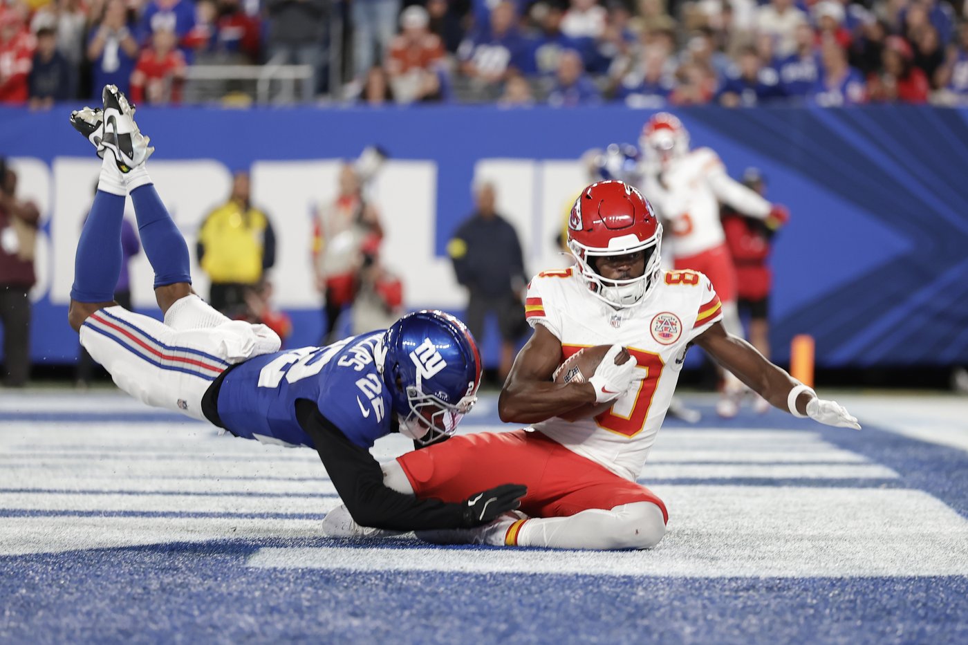 Patrick Mahomes and the Chiefs beat the Giants 22-9 for their first win this season | iNFOnews.ca Patrick Mahomes and the Chiefs beat the Giants 22-9 for their first win this season | iNFOnews.ca