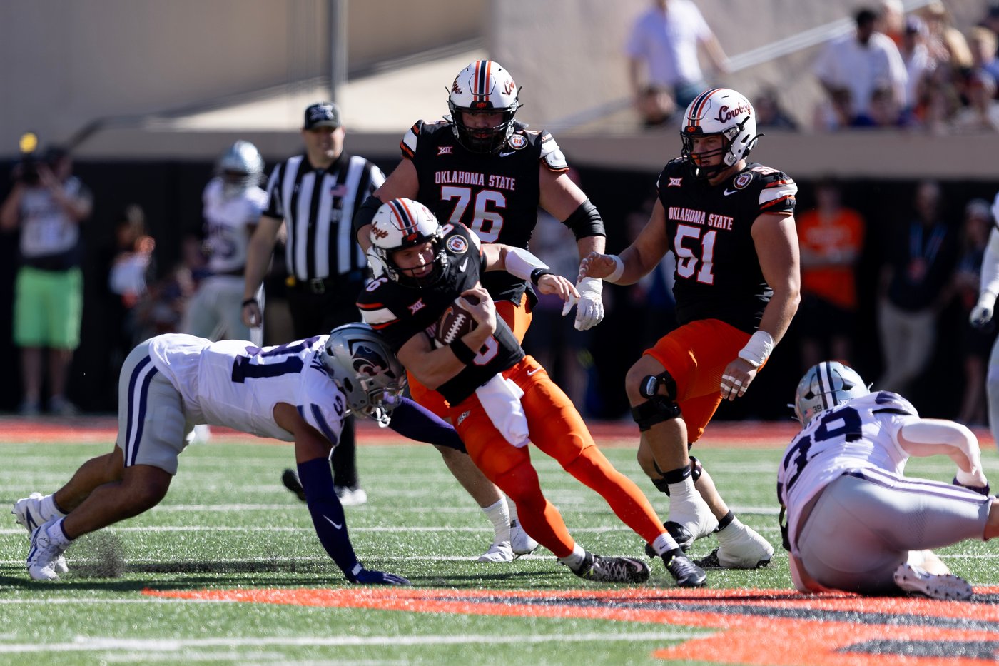 Kansas State forces 5 turnovers to edge Oklahoma State 14-6 | iNFOnews.ca Kansas State forces 5 turnovers to edge Oklahoma State 14-6 | iNFOnews.ca