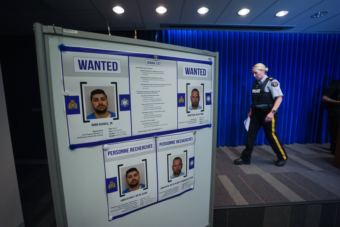 Three charged with helping fugitive murderer Rabih Alkhalil escape B.C. jail | iNFOnews.ca