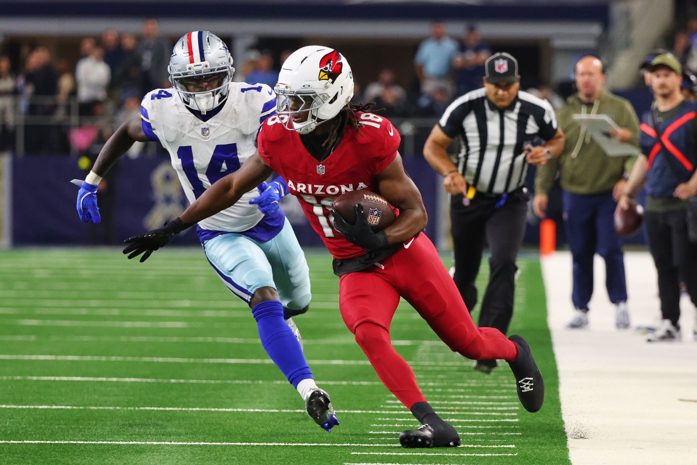 Marvin Harrison Jr. converts long 3rd downs and scores TD for Cardinals in 27-17 win over Cowboys | iNFOnews.ca Marvin Harrison Jr. converts long 3rd downs and scores TD for Cardinals in 27-17 win over Cowboys | iNFOnews.ca
