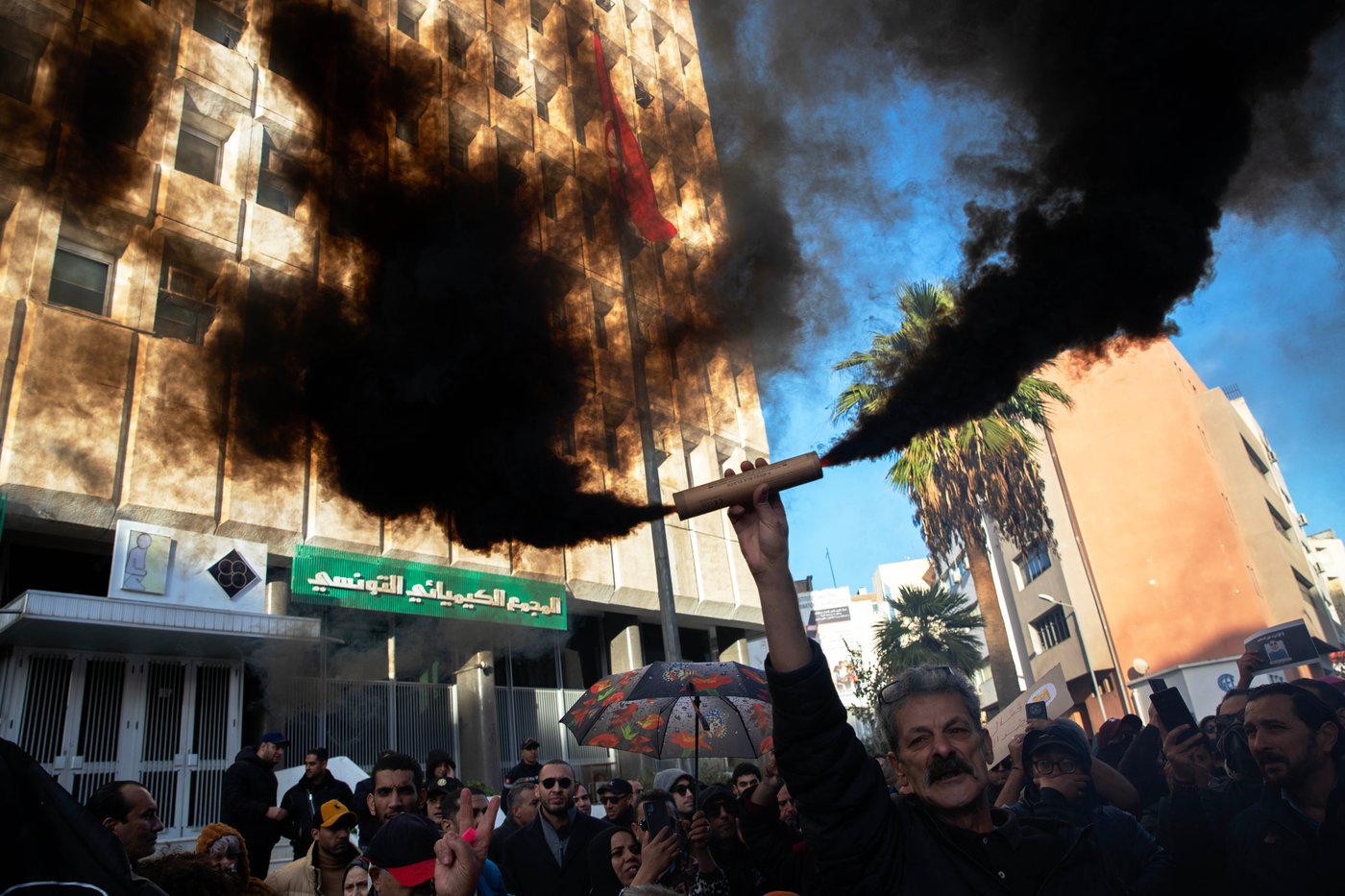 Hundreds protest in Tunisia over president's escalating crackdown on freedoms | iNFOnews.ca