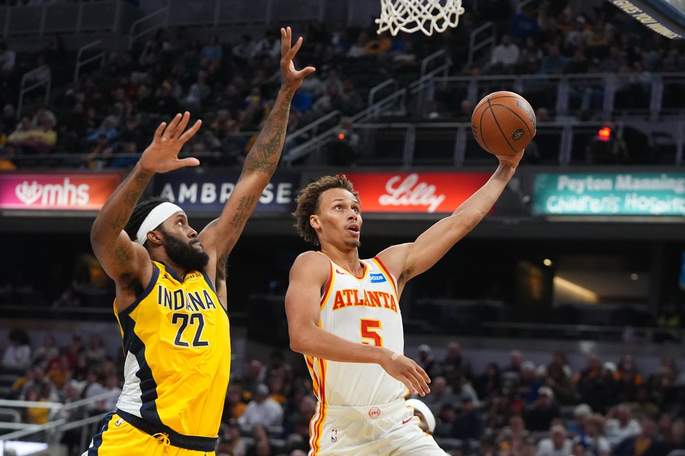 Jalen Johnson scores 22 as Hawks beat Pacers 128-108 to keep Indiana winless | iNFOnews.ca Jalen Johnson scores 22 as Hawks beat Pacers 128-108 to keep Indiana winless | iNFOnews.ca