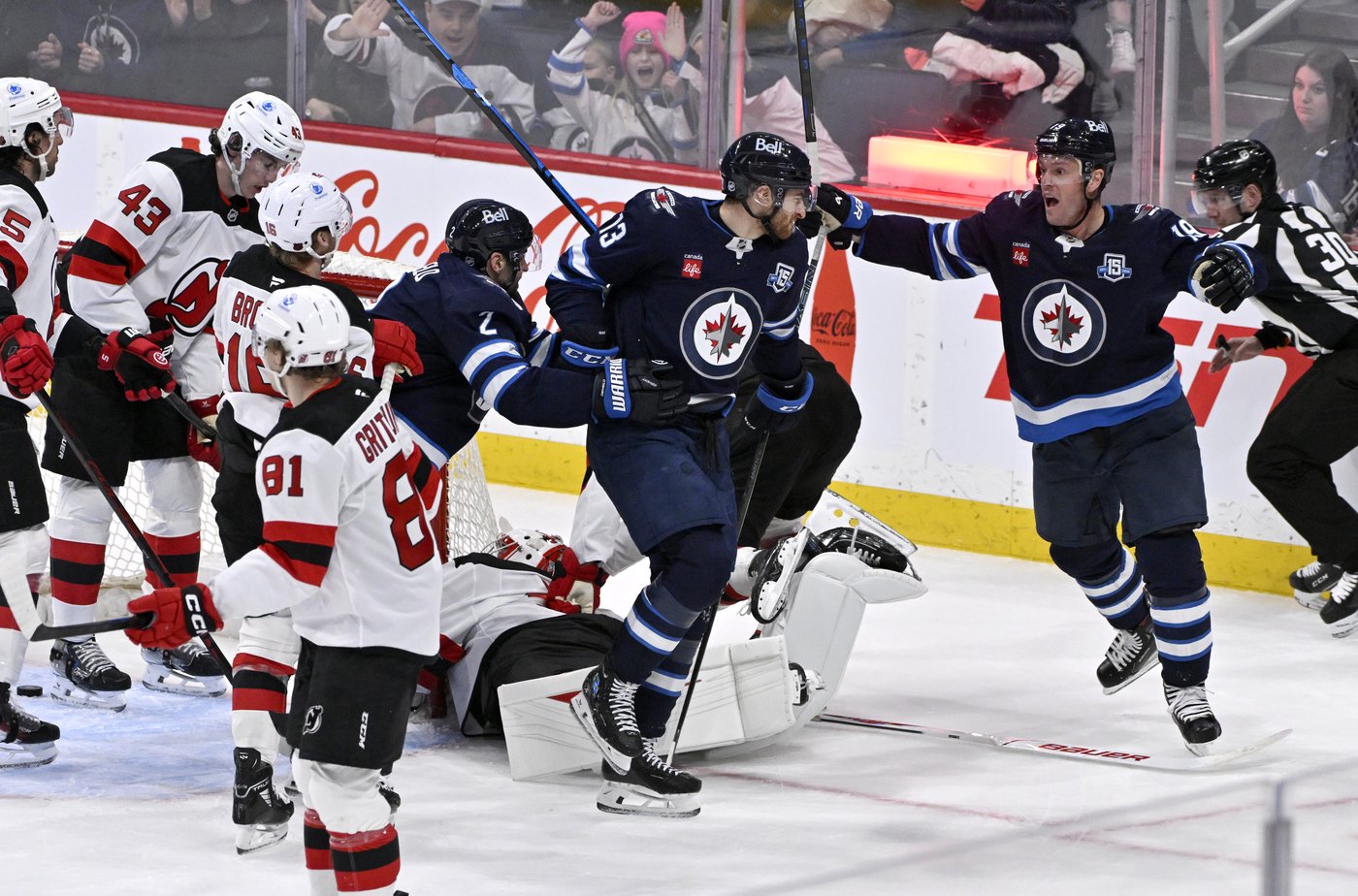 Tanner Pearson's third-period goal leads Winnipeg Jets past New Jersey Devils 4-3 | iNFOnews.ca