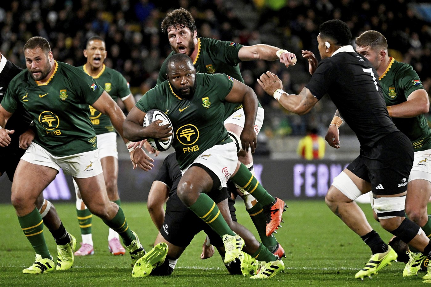 South Africa beats New Zealand 43-10, inflicting the All Blacks' heaviest test loss | iNFOnews.ca
