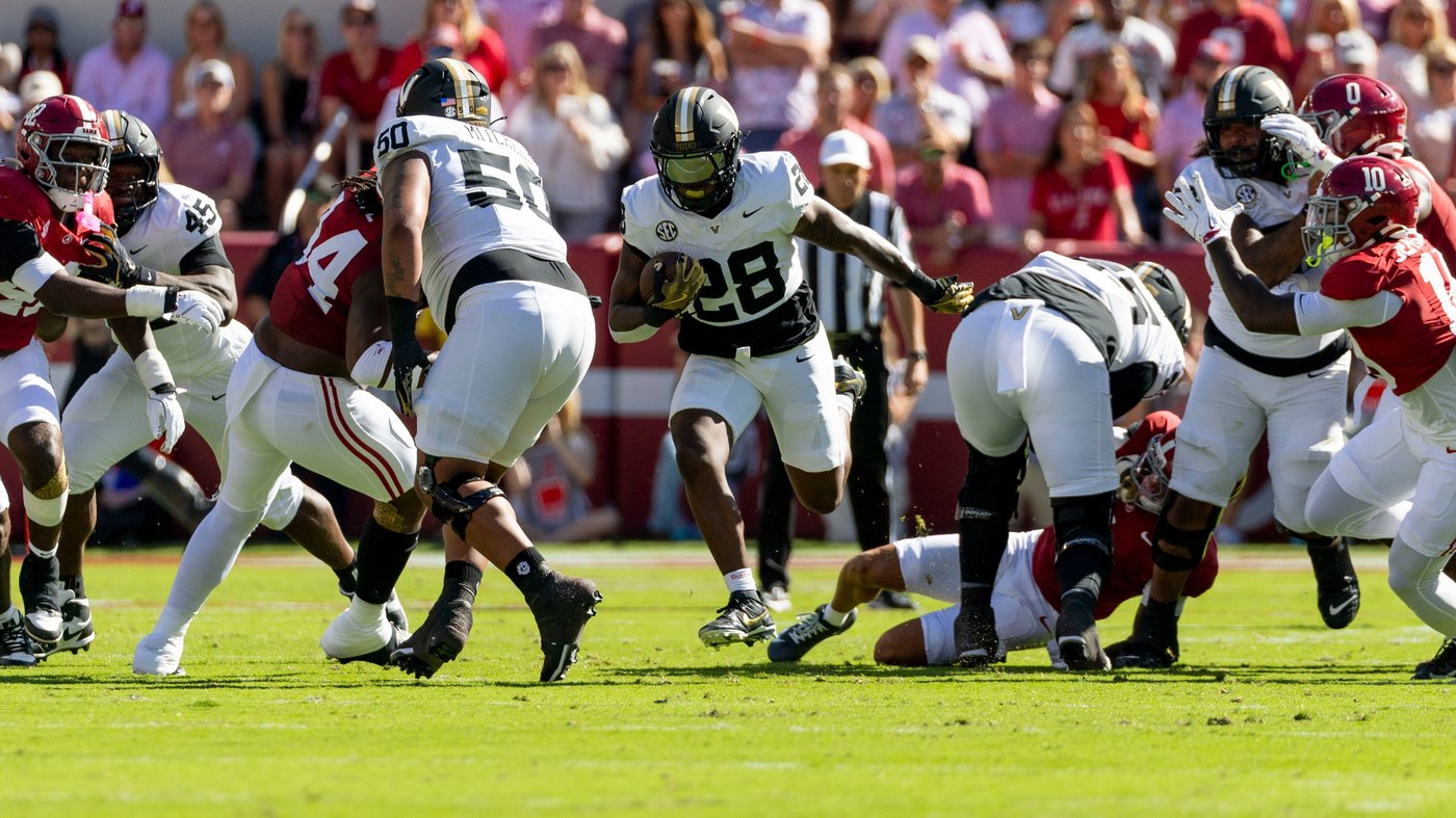 No. 17 Vanderbilt looks to bounce back against 10th-ranked LSU after Alabama loss | iNFOnews.ca