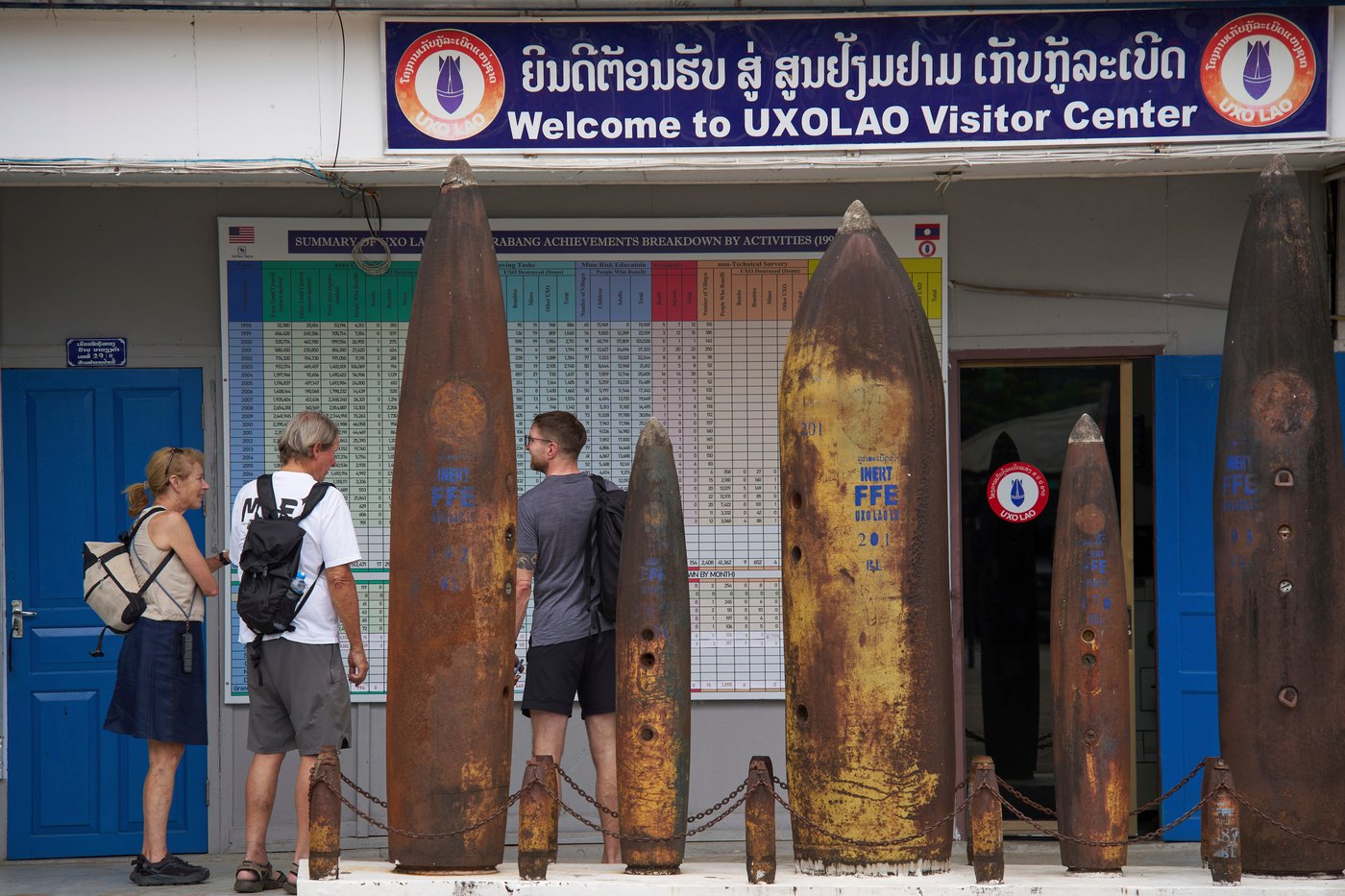 Photos of Buddhist monks in Laos praying in region littered with unexploded bombs | iNFOnews.ca