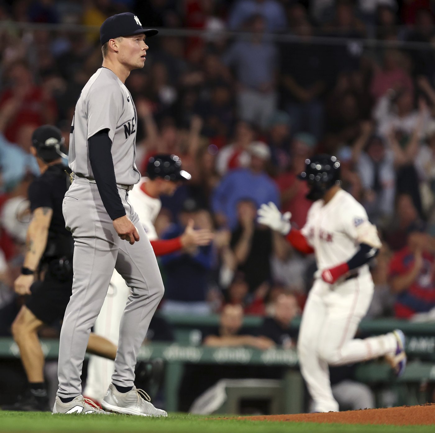 Carlos Narváez’s solo HR caps 6-run 1st, Garrett Crochet fans 12 and Red Sox hold off Yanks 6-4 | iNFOnews.ca Carlos Narváez’s solo HR caps 6-run 1st, Garrett Crochet fans 12 and Red Sox hold off Yanks 6-4 | iNFOnews.ca