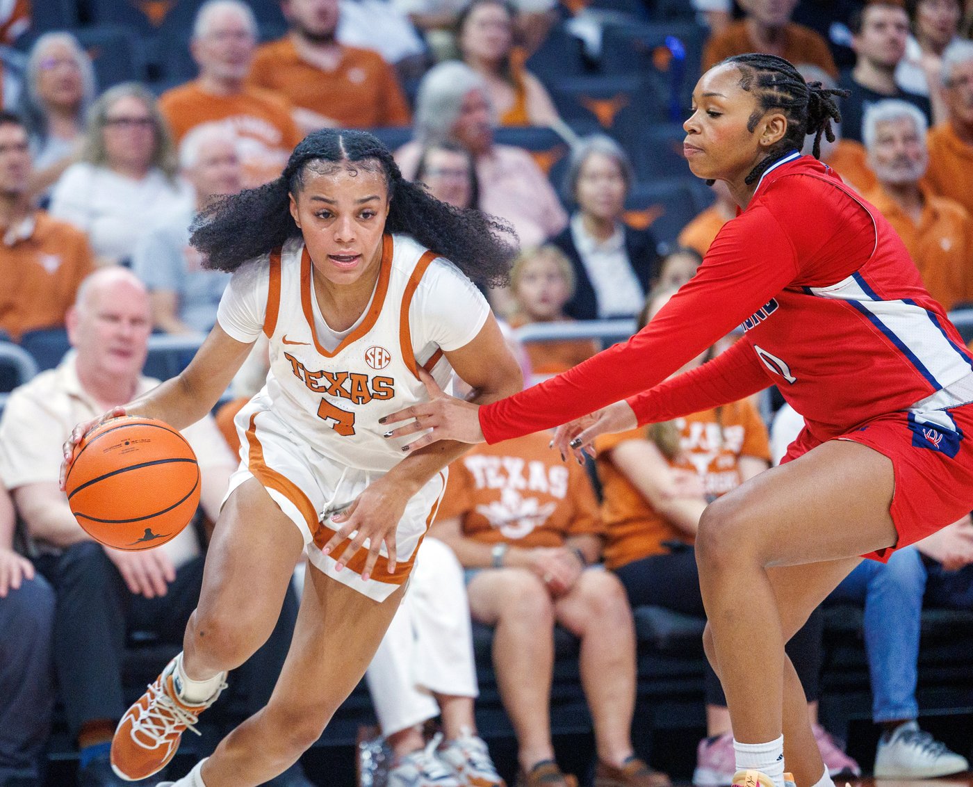 Booker's 22 points, 12 rebounds and 6 steals leads No. 4 Texas women past No. 24 Richmond 85-56 | iNFOnews.ca Booker's 22 points, 12 rebounds and 6 steals leads No. 4 Texas women past No. 24 Richmond 85-56 | iNFOnews.ca