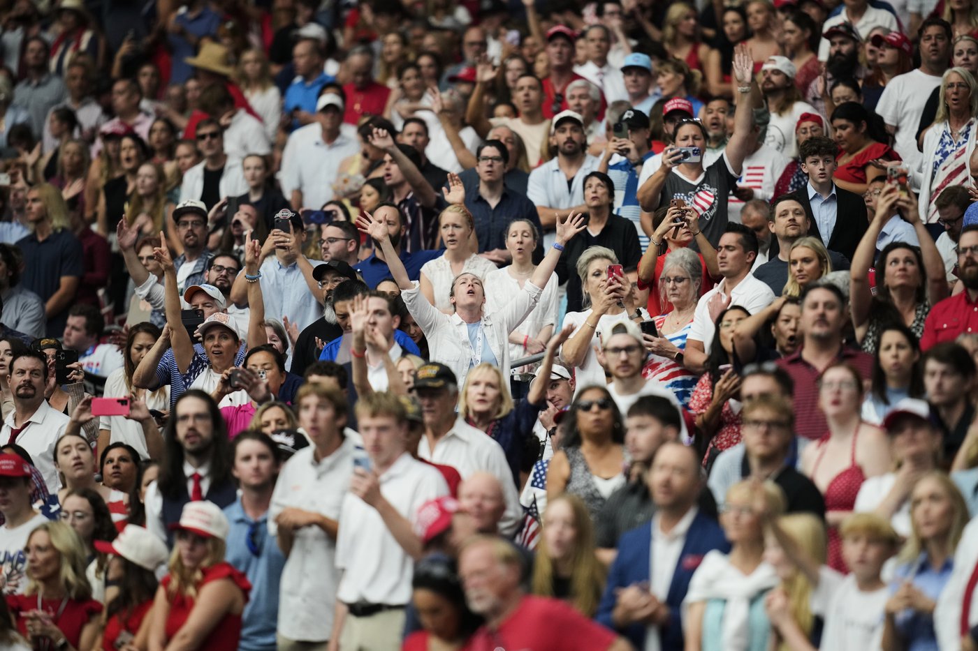 Photos of conservative activist Charlie Kirk's memorial service | iNFOnews.ca