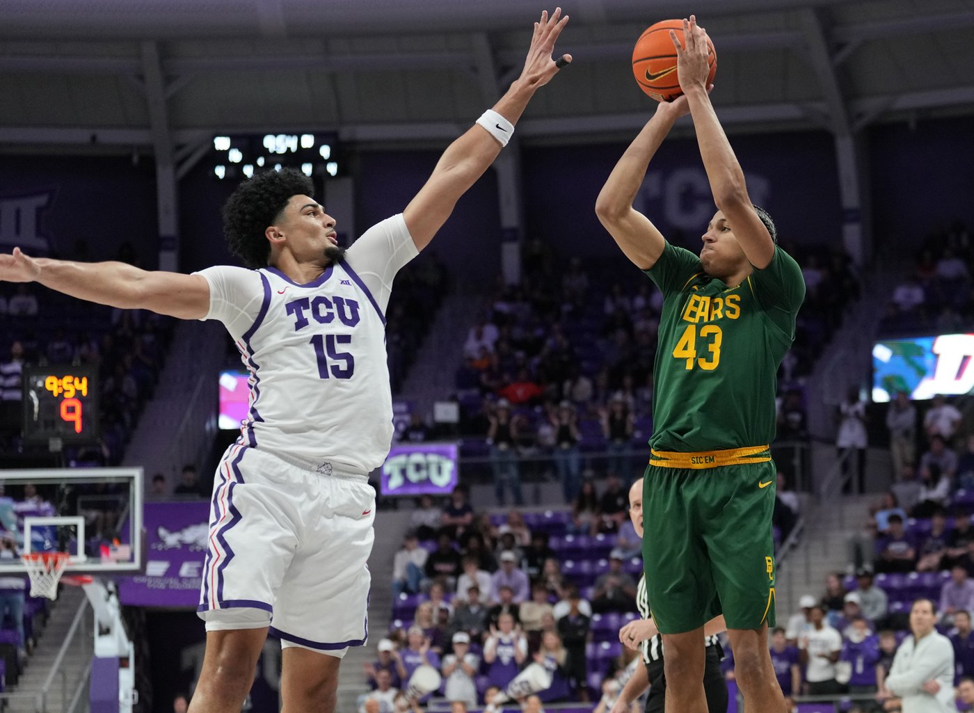 TCU beats Baylor 69-63 in Bears debut of 2023 NBA draft pick James Nnaji | iNFOnews.ca