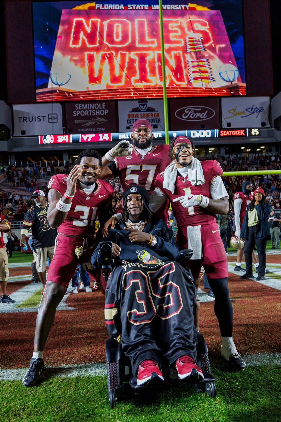 Father says Ethan Pritchard determined to walk, play football at Florida St. | iNFOnews.ca Father says Ethan Pritchard determined to walk, play football at Florida St. | iNFOnews.ca