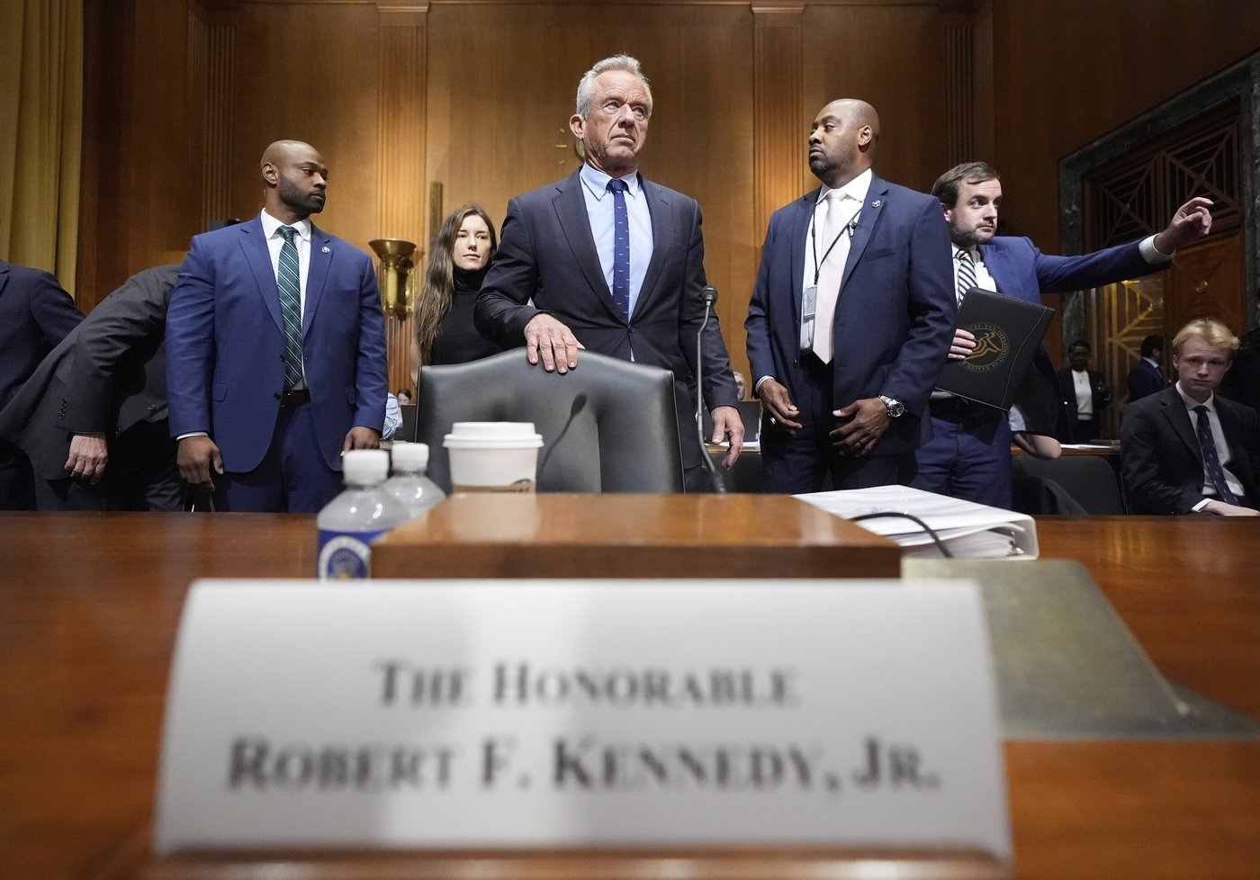 Photos from a fiery 3-hour Senate hearing with Robert F. Kennedy Jr. | iNFOnews.ca