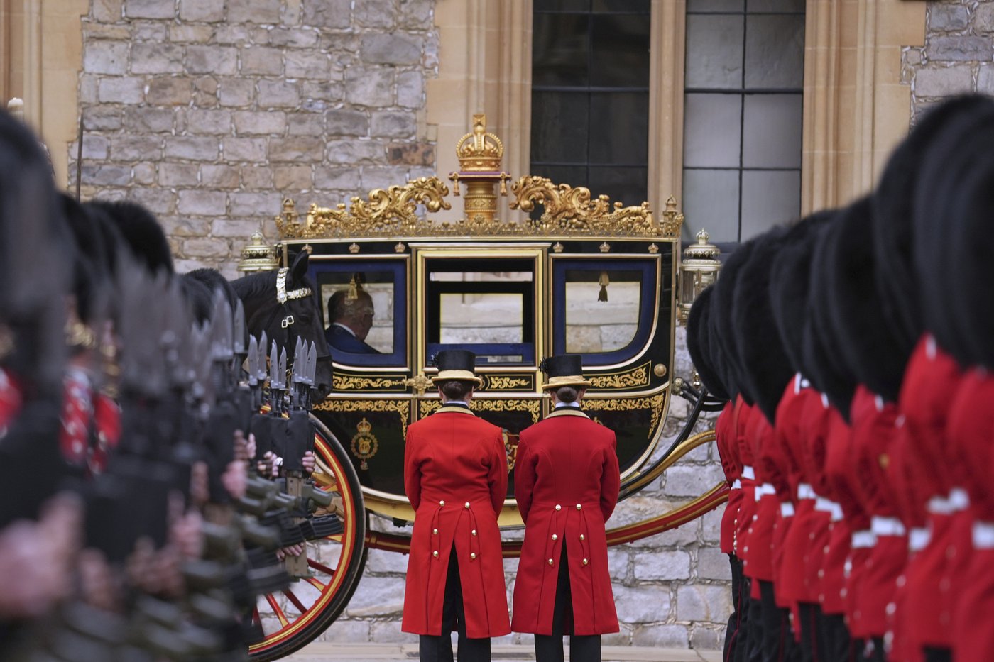 Photos show President Donald Trump during his second state visit to Britain | iNFOnews.ca