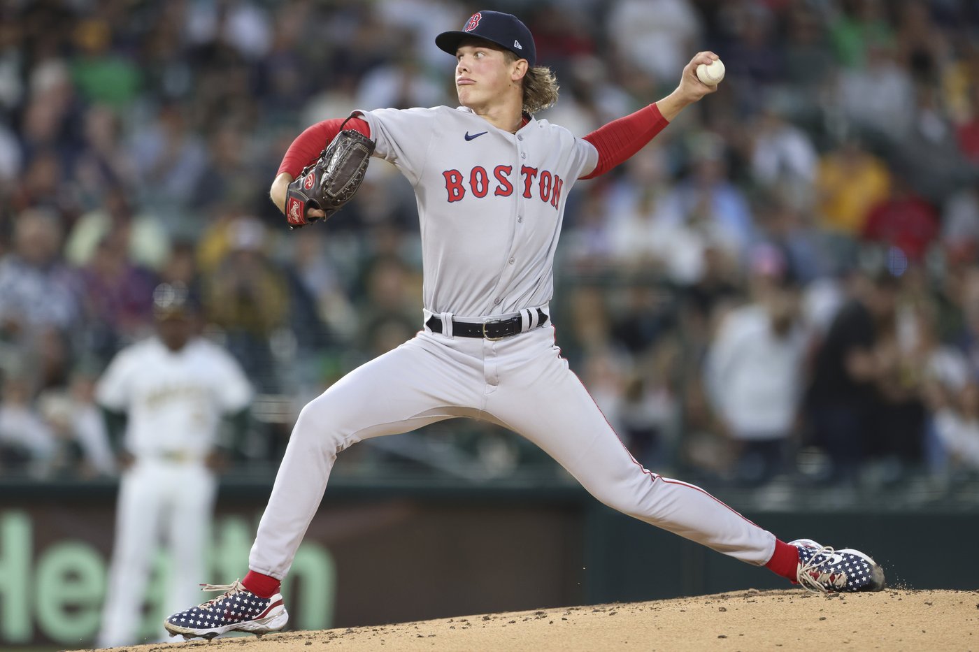 Connelly Early ties Red Sox record with 11 strikeouts in 5 shutout innings during MLB debut vs A's | iNFOnews.ca Connelly Early ties Red Sox record with 11 strikeouts in 5 shutout innings during MLB debut vs A's | iNFOnews.ca