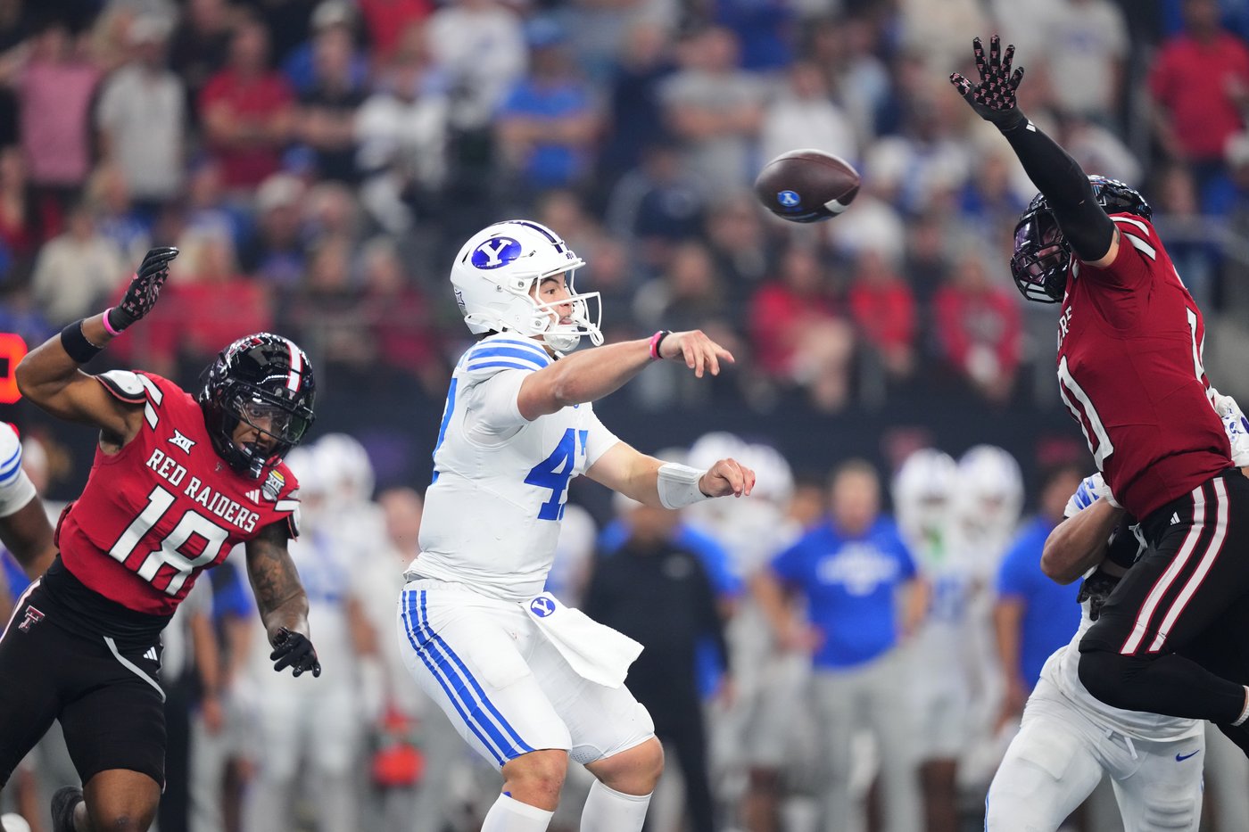 BYU's playoff case faces a harsh reality of another lopsided loss to Texas Tech | iNFOnews.ca BYU's playoff case faces a harsh reality of another lopsided loss to Texas Tech | iNFOnews.ca