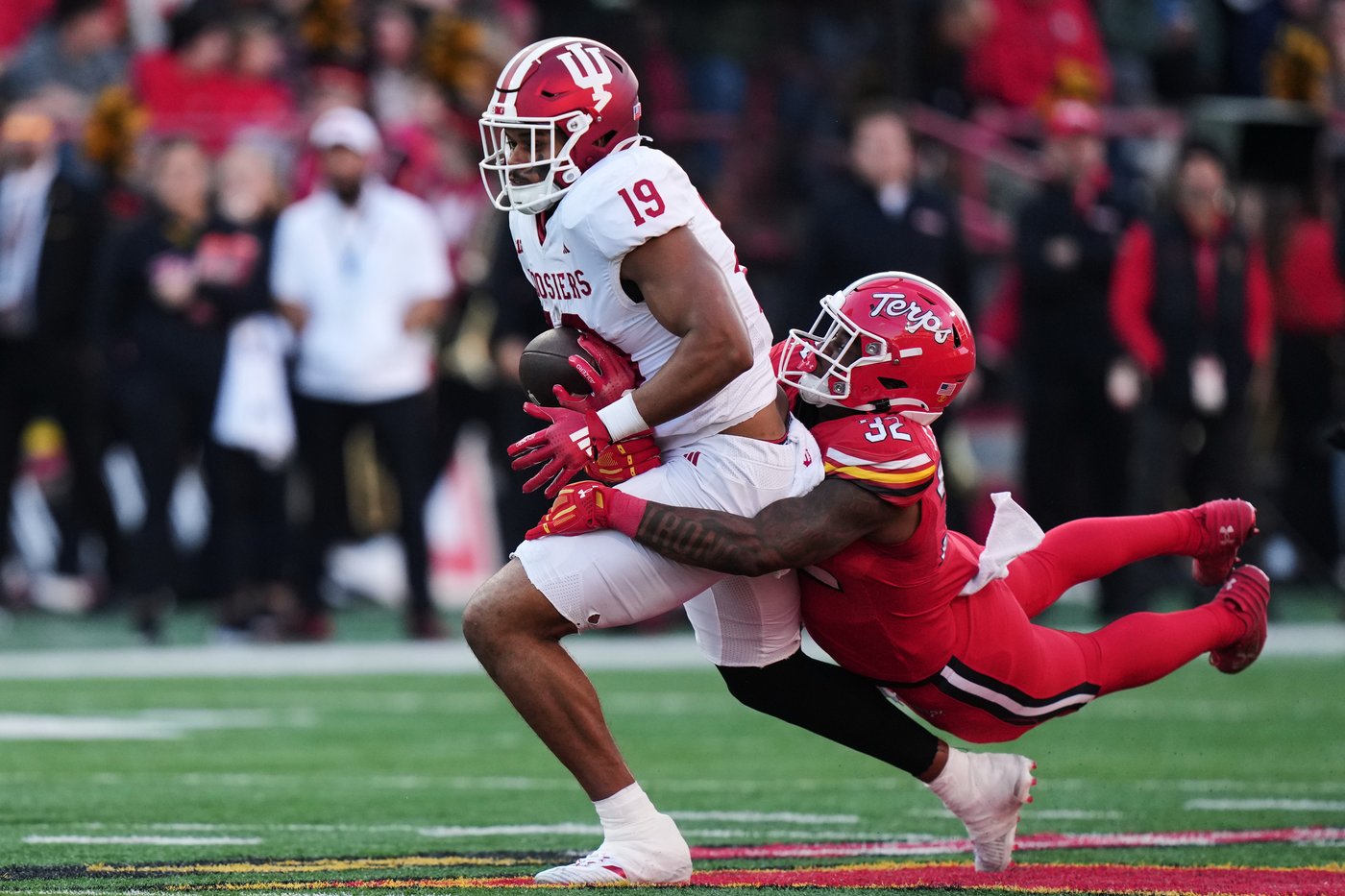 Another Indiana blowout: No. 2 Hoosiers hammer Maryland 55-10 after slow start | iNFOnews.ca Another Indiana blowout: No. 2 Hoosiers hammer Maryland 55-10 after slow start | iNFOnews.ca