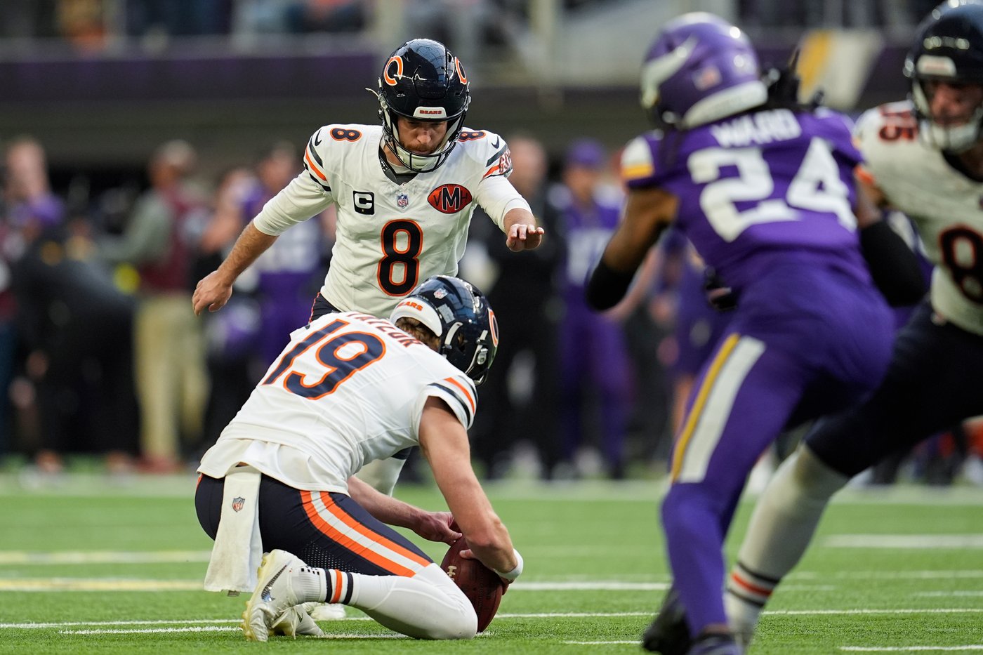 Bears improve to 7-3 to beat Vikings with game-ending FG set up by Duvernay's 56-yard kickoff return | iNFOnews.ca Bears improve to 7-3 to beat Vikings with game-ending FG set up by Duvernay's 56-yard kickoff return | iNFOnews.ca