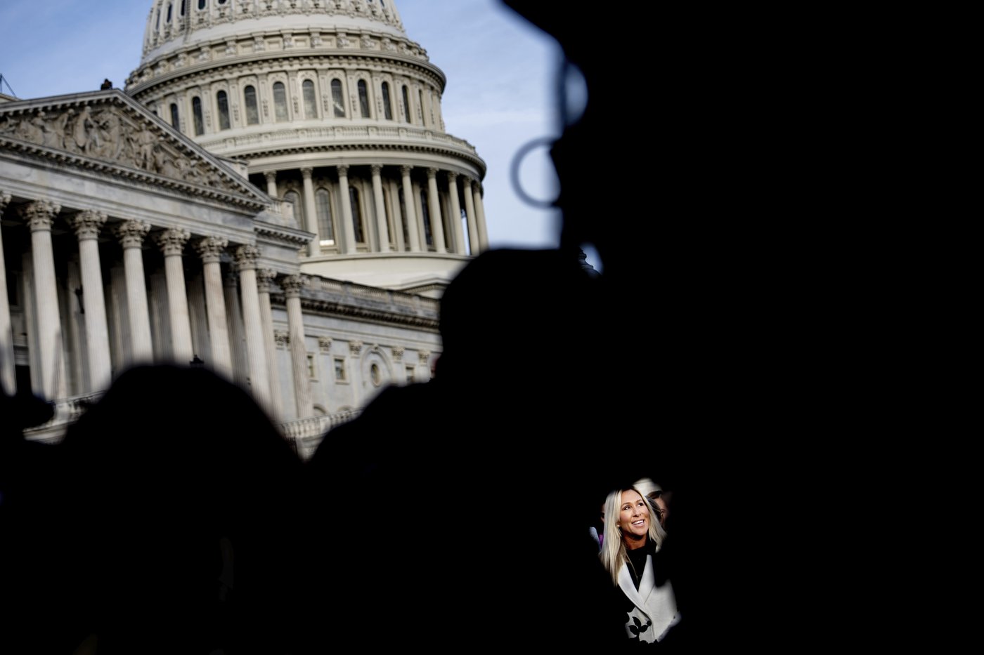 Photos of Marjorie Taylor Greene standing with Epstein survivors before House votes on Epstein files | iNFOnews.ca