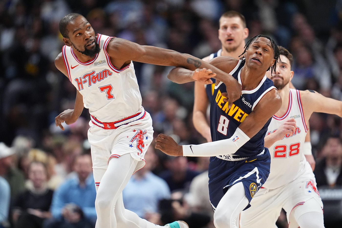 Nikola Jokic's 12th triple-double of the season leads Nuggets to 128-125 OT win over Rockets | iNFOnews.ca Nikola Jokic's 12th triple-double of the season leads Nuggets to 128-125 OT win over Rockets | iNFOnews.ca