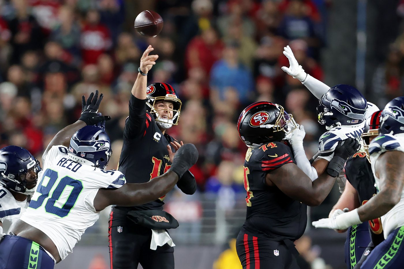 49ers' Brock Purdy gets another chance at Mike Macdonald's Seahawks D that shut him down in Week 18 | iNFOnews.ca