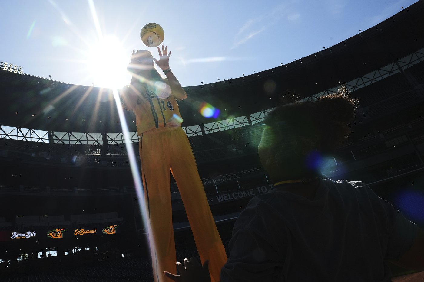 Photo highlights from the Savannah Bananas' exhibition baseball battle against the Firefighters | iNFOnews.ca
