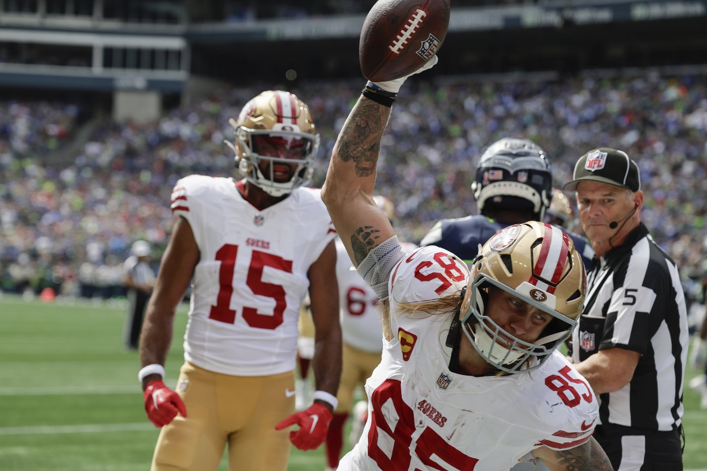 49ers rally for season-opening win but face injury woes with Kittle and Purdy | iNFOnews.ca